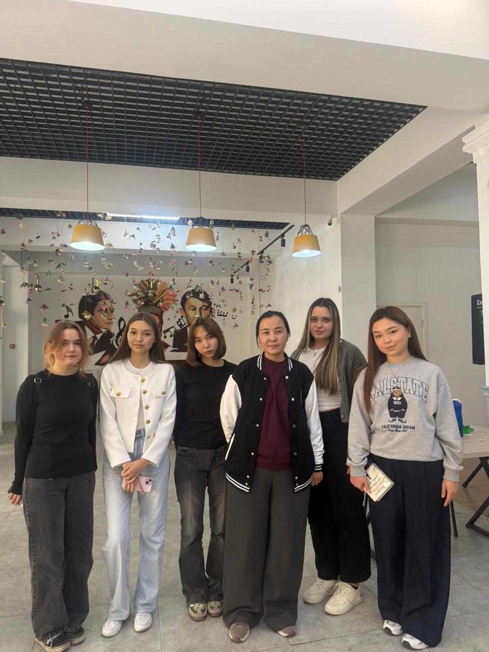 Exploring Modern Library Formats: KazNU Students Visit the Zhambyl Library